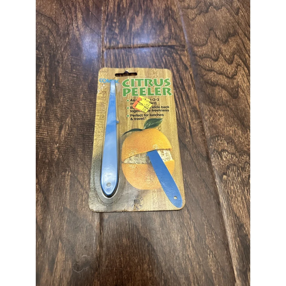 Compac Industries Citrus Peeler Rapid Peel Oranges, Grapefruits, Lemons, Plastic